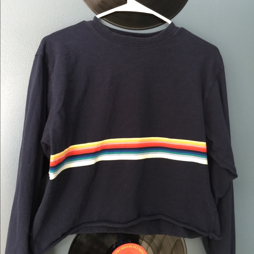 Rainbow Stripe Long Sleeve